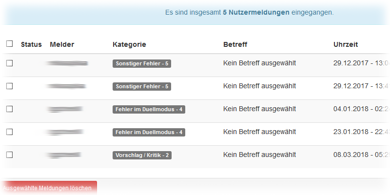 Ticketsystem für deine eigene User App
